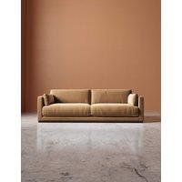 Swoon Alesund Easy Velvet 3 Seater Sofa Tan
