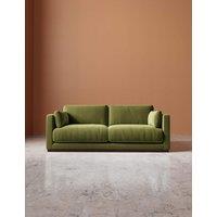 Swoon Alesund Easy Velvet 2 Seater Sofa Green