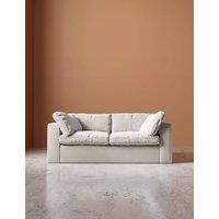 Swoon Seattle Crushed Velvet 2 Seater Sofa Cream