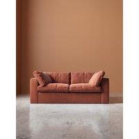Swoon Seattle Easy Velvet 2 Seater Sofa Brown