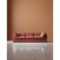 Swoon Seattle Easy Velvet 3 Seater Sofa Brown