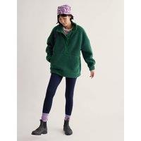Seasalt Cornwall Oversized High Neck Jacket Dark Green