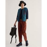 Seasalt Cornwall Relaxed Fleece Gilet Light Blue