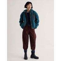 Seasalt Cornwall Oversized Zip Up Hoodie Light Blue