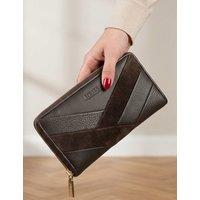 Jones Bootmaker Leather Purse Chocolate