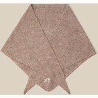 Monsoon Floral Triangle Scarf Beige Mix