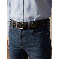 Jones Bootmaker Leather Belt Black