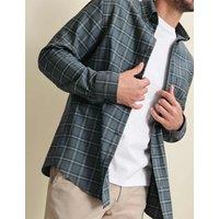 Charles Tyrwhitt Regular Fit Non Iron Pure Cotton Check Twill Shirt Grey Mix