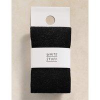 White Stuff Sienna Sparkle Tights Black Mix