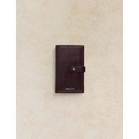 White Stuff Travel Stuff Leather Wallet Plum