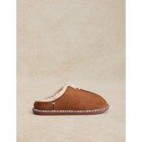 White Stuff Millie Mule Slippers Tan