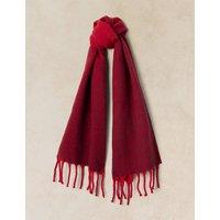 White Stuff Sarah Ombre Scarf Dark Red