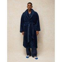 White Stuff Cosy Dressing Gown Dark Navy