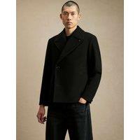 River Island Peacoat Black