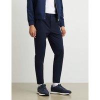 River Island Skinny Fit Stretch Trousers Navy