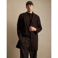 River Island Smart Overcoat Brown