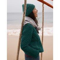 Seasalt Cornwall Corduroy Textured Collared Short Jacket Green