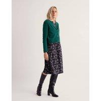 Seasalt Cornwall Merino Wool Rich Cardigan Dark Green