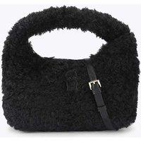 Steve Madden Fluffy Cross Body Bag Black