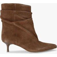 Steve Madden Flux Suede Ankle Boots Brown