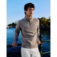Regatta Textured Half Zip Jumper Light Brown