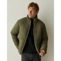 Regatta Corduroy Quilted Puffer Jacket Dark Green