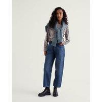 Seasalt Cornwall Pure Cotton Striped Relaxed Shirt Multi