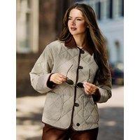 Regatta Quilted Collared Jacket Beige Mix