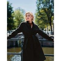 Regatta Showerproof Belted Longline Wrap Coat Black