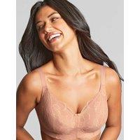 Panache Rocha Lace Non Wired Full Cup Bra (D-J) Medium Pink