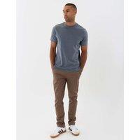 Threadbare Slim Fit Cargo Trousers Light Brown