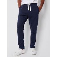 Threadbare Regular Fit Cotton Rich Joggers Navy