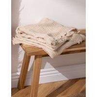 YARD Pure Cotton Muslin Throw Natural