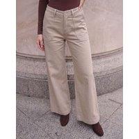 Roman Petite Mid Rise Stretch Jeans Stone