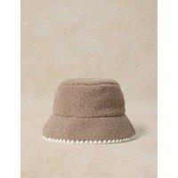 White Stuff Borg Bucket Hat Natural