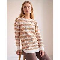 Roman Space Dyed Striped Jumper Copper