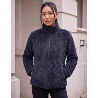 Roman Sherpa Fleece Jacket Navy Mix