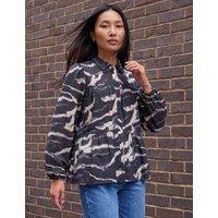 Roman Abstract Tiered Shirt Grey Mix