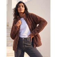 Roman Sherpa Fleece Jacket Chocolate