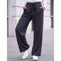Roman Petite Ponte Drawstring Trousers Dark Grey