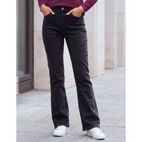 Roman Petite Mid Rise Stretch Bootcut Jeans Black Mix