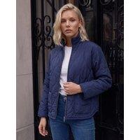 Roman Petite Padded Jacket Navy Mix