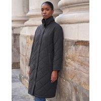 Roman Petite Oversized Puffer Coat Black Mix