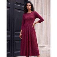 Roman Printed Pocket Fit And Flare Dress Red Mix