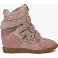 Steve Madden Mavis Suede Trainers Pink