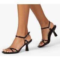 Steve Madden Posy Buckle Sandals Black
