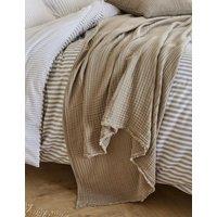 YARD Pure Cotton Muslin Throw Light Brown