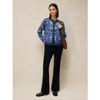 White Stuff Cotton Rich Cord Bootcut Trousers Black