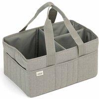 Mamas & Papas Cotton Blend Waffle Nappy Caddy Sage
