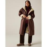 Regatta Waterproof Hooded Padded Jacket Burgundy